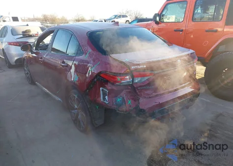 2022 Toyota Corolla Se z USA, uszkodzony, nr VIN JTDP4MCE2NJ093252